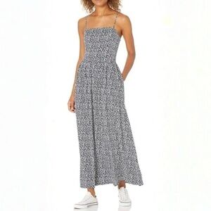 Goodthreads Navy Floral Maxi Dress